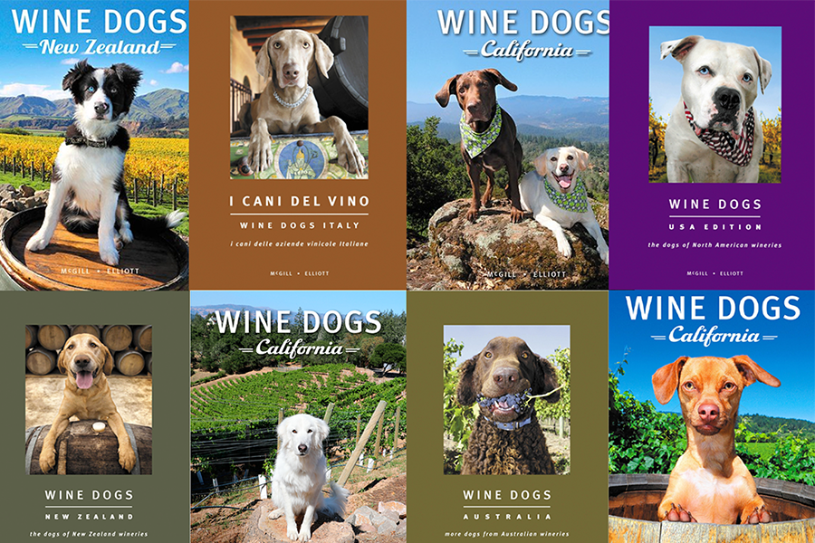 Die Buchreihe Wine Dogs