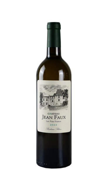 2022 Les Pins Francs Blanc - Château Jean Faux - Bordeaux, Frankreich